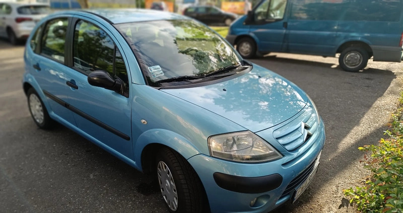 Citroen C3 cena 8499 przebieg: 167000, rok produkcji 2007 z Poznań małe 92